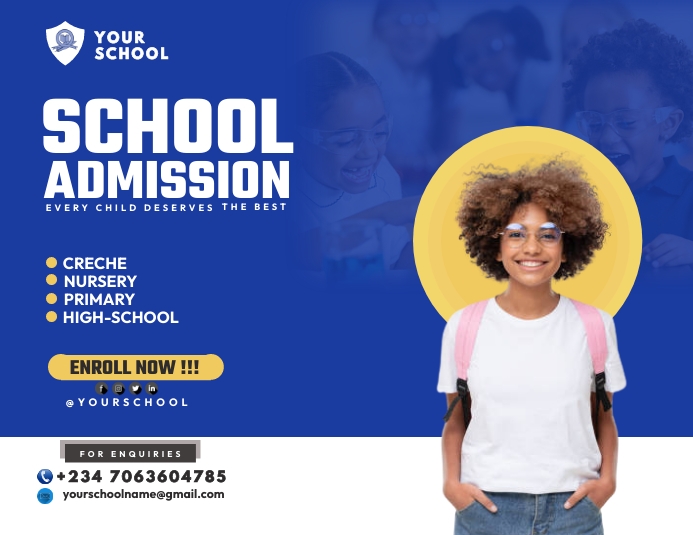 SCHOOL FLYER (20) Template | PosterMyWall