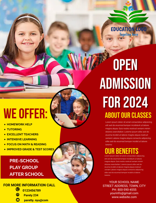 school flyers Template | PosterMyWall