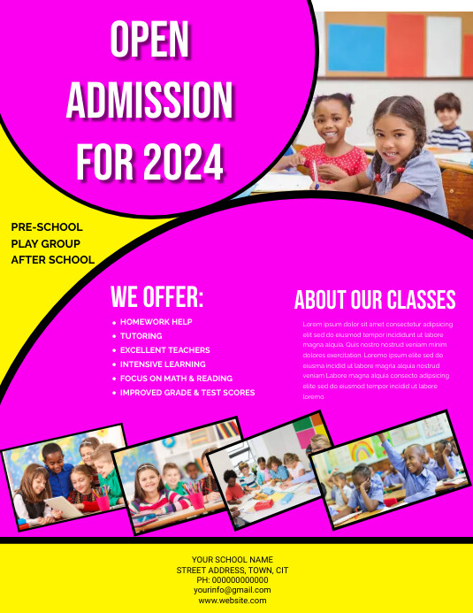 school flyers Template | PosterMyWall