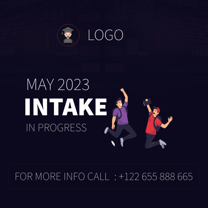 New Intake Poster Copy of School Intake Advert | PosterMyWall
