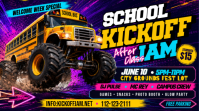 Noir School Kickoff Event Miniatura di YouTube Template