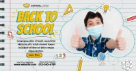 School Learning Ads Image partagée Facebook template