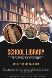 Library Flyer Design Template | PosterMyWall