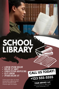 Library Flyer Design Template | PosterMyWall