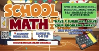 School Math Quiz Immagine condivisa di Facebook template