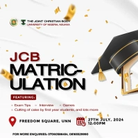 School Matriculation flyer Instagram Post template