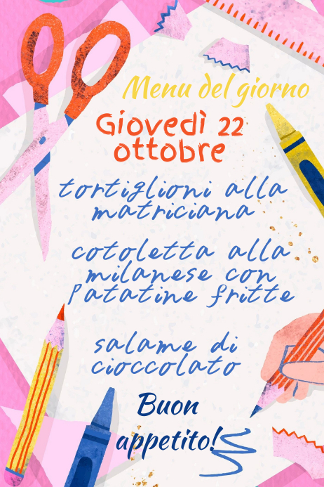 School Menu Template 4 | PosterMyWall