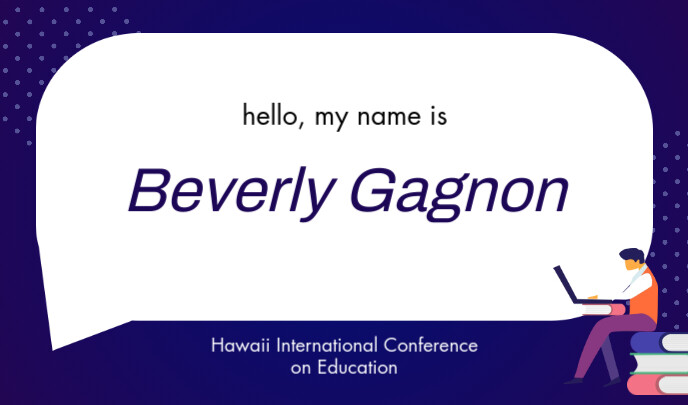 School Name Tag Ithegi template