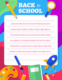 Notice Poster Example School Notice Poster Template | PosterMyWall
