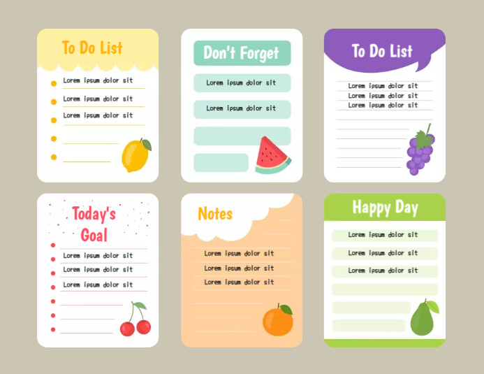 School Notice Board Layout Template | PosterMyWall