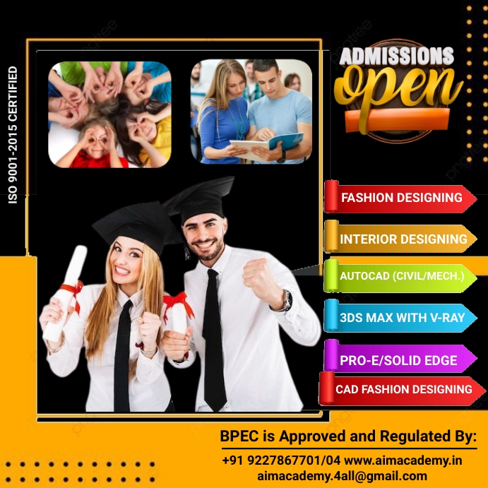School open feyar Educational Instagram Post template
