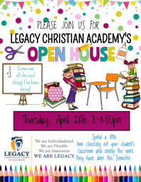 Preschool open house Template | PosterMyWall