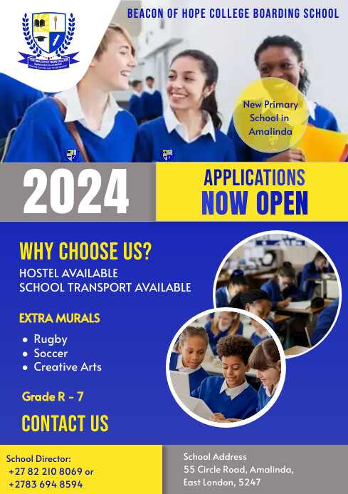 School Opening Template | PosterMyWall