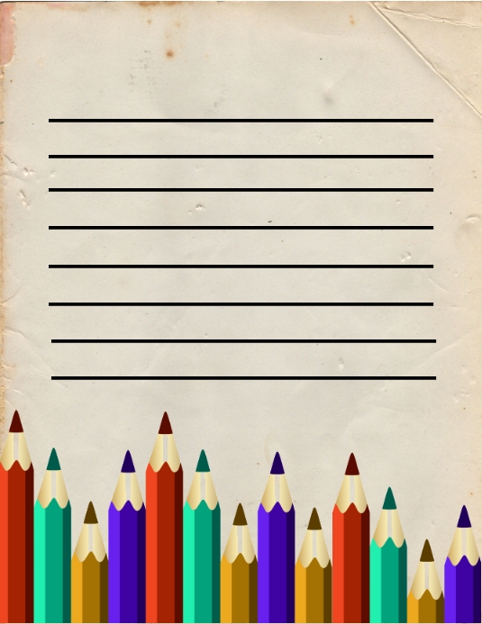 Paper Design Class Sample School paper design template | PosterMyWall