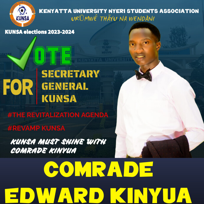 School Politics poster template