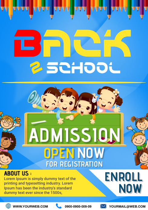 Example Of School Poster School poster Template | PosterMyWall