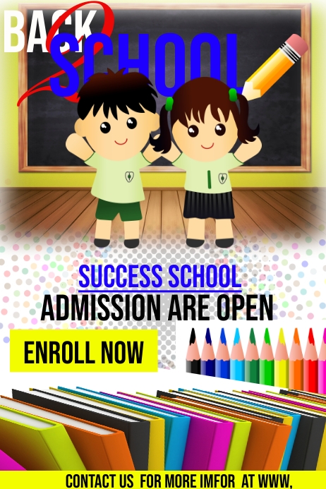 school poster template