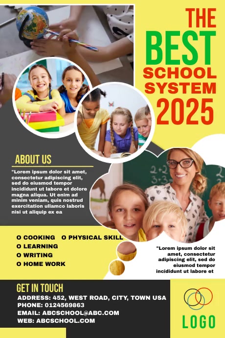 Example Of School Poster School Poster Template | PosterMyWall