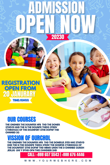school poster Template | PosterMyWall