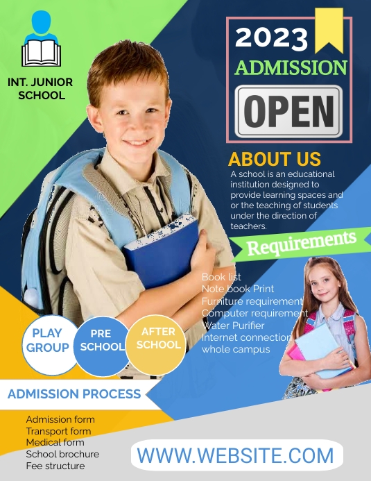 Example Of School Poster School poster Template | PosterMyWall