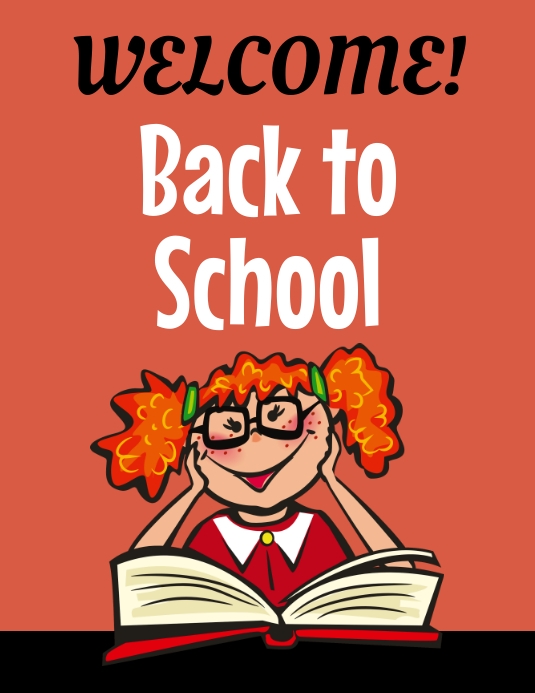 School Posters Flyer (US Letter) template