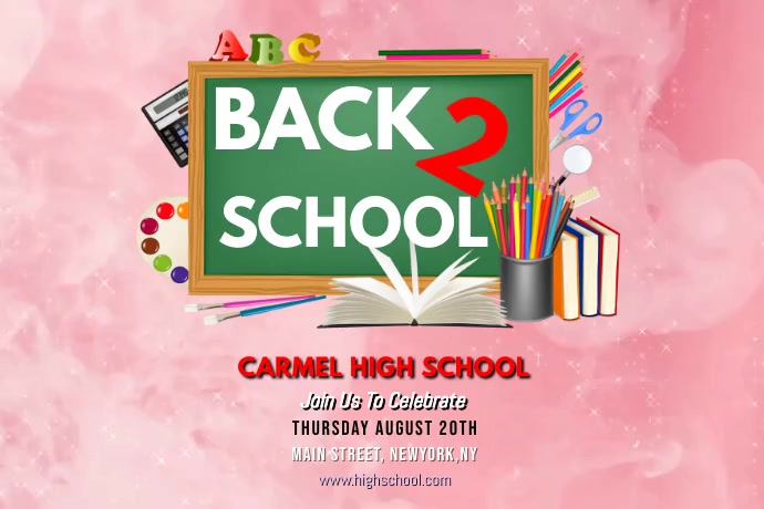 Copy of School posters template | PosterMyWall