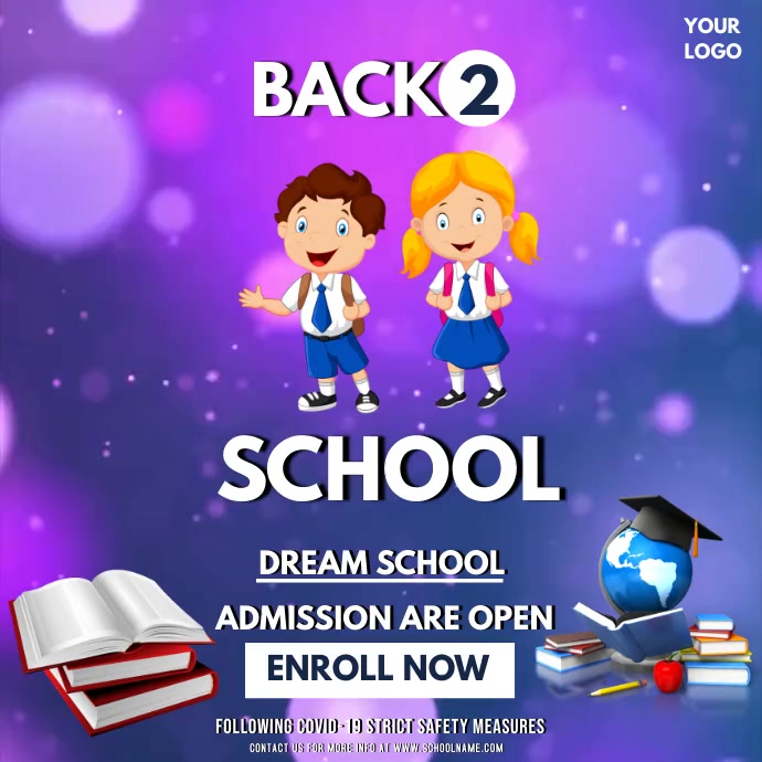 Copy of School posters template | PosterMyWall