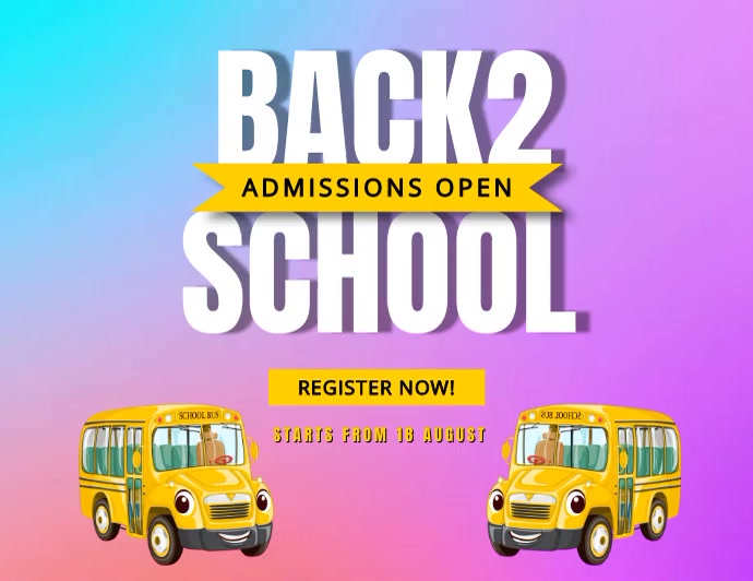 Copy of School posters template | PosterMyWall