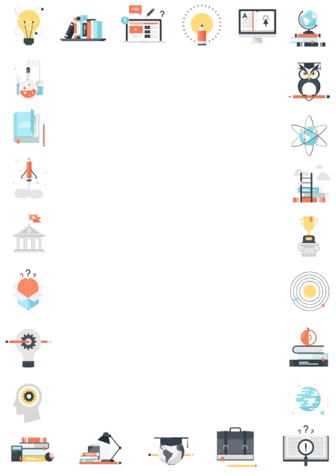 School Printable Borders Border Template | PosterMyWall