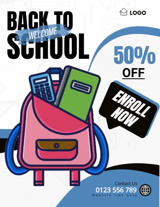 School Program Example School Program Template | PosterMyWall
