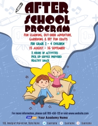 School program flyer template | PosterMyWall