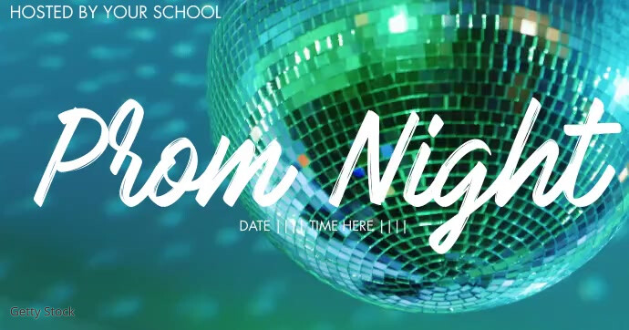 Prom Advertising School Prom Night Video Ad Template | PosterMyWall