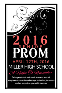 Prom Board.pdf Prom Template | PosterMyWall
