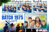 School Reunion Spanduk 4' × 6' template