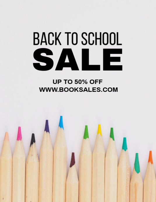 School Sale Template | PosterMyWall