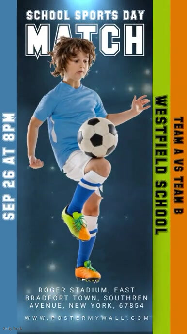 School Sports Day Post Template | PosterMyWall