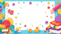 White Children's Creativity YouTube-miniature Template