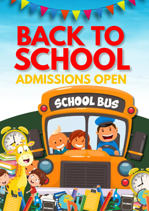 School Template PosterMyWall