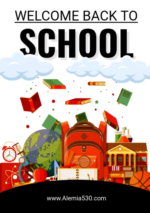 School Template PosterMyWall