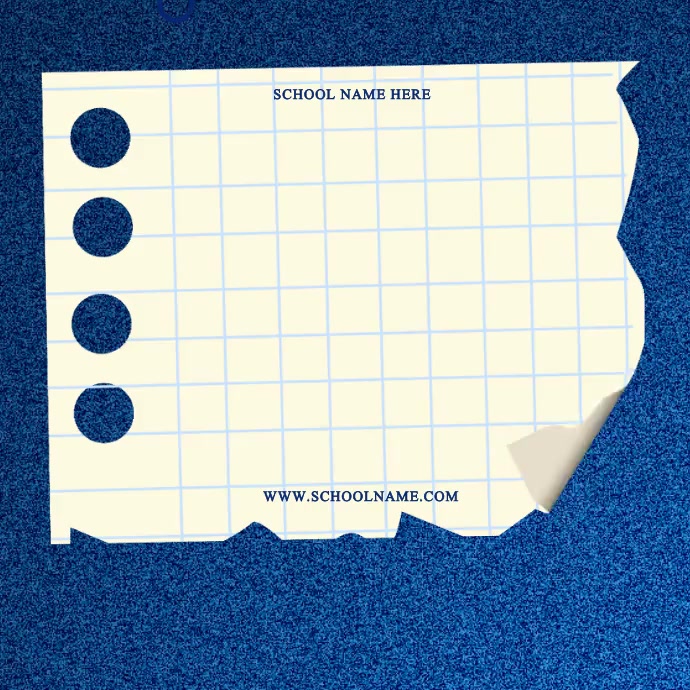 School Template PosterMyWall