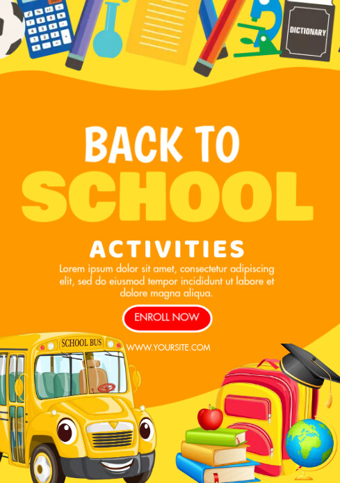 SCHOOL TEMPLATE KC PosterMyWall