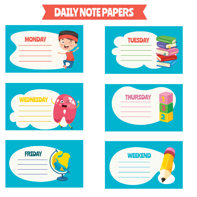 School Timetable Template | PosterMyWall