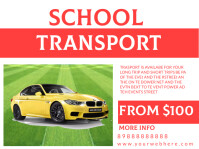 School transport Presentation template