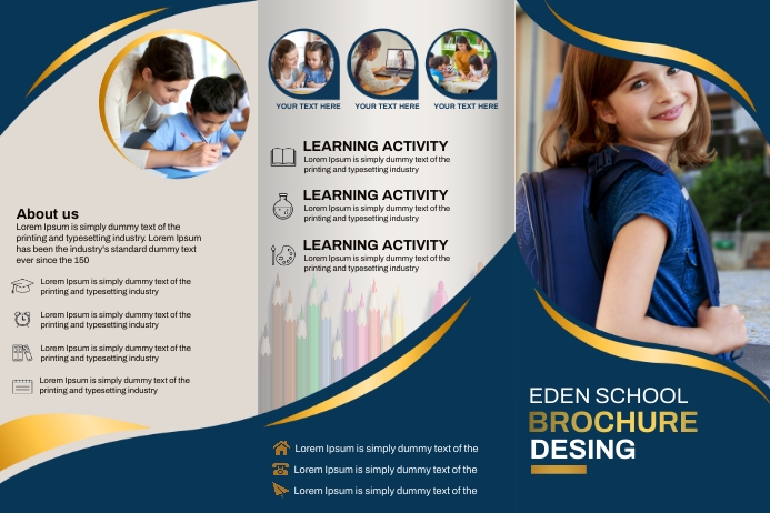 Tri Fold Poster Template Tri Fold Poster Template