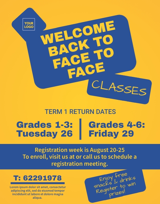 SCHOOL WALLBOARD.C Template PosterMyWall