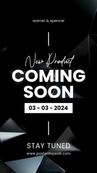 sci fi coming soon mobile video template