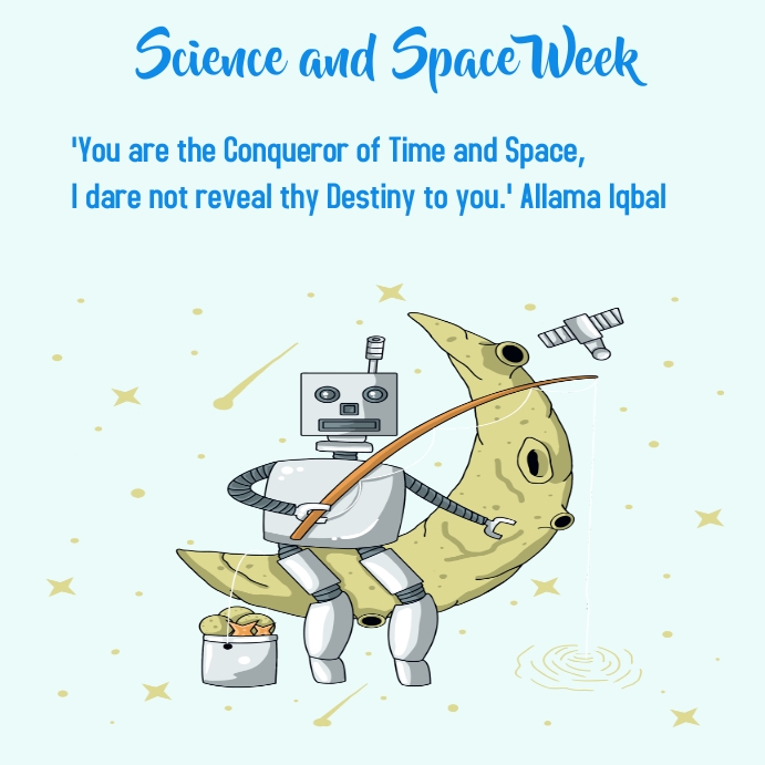 Science and Space week Template | PosterMyWall