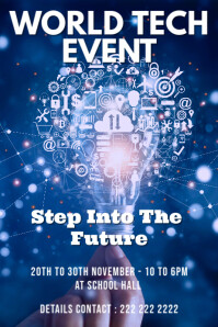 Computer Event Poster Template