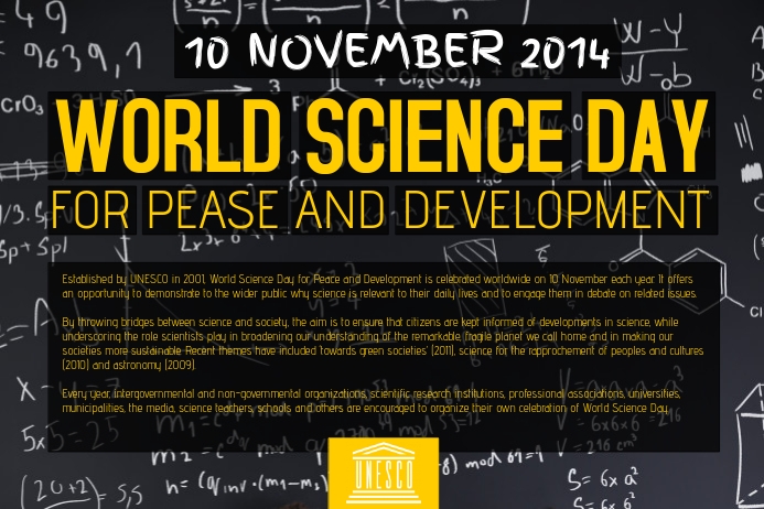 Science Event Poster Template | PosterMyWall