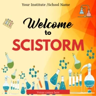 Science Exhibition Instagram Post template